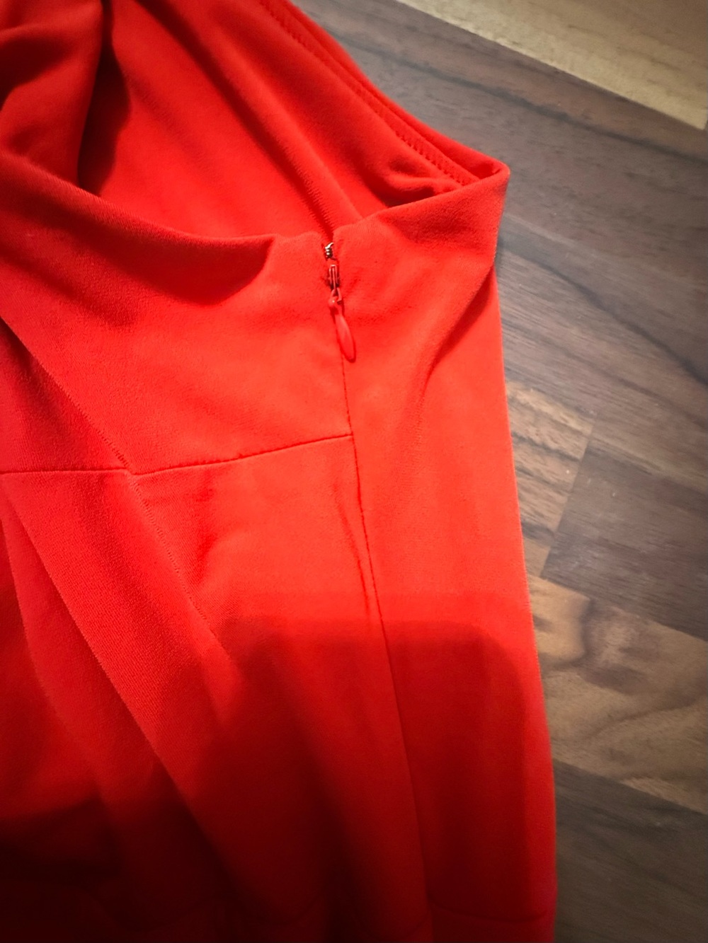 Ann Taylor Red Halter-Neck Dress - Picture 7 of 9